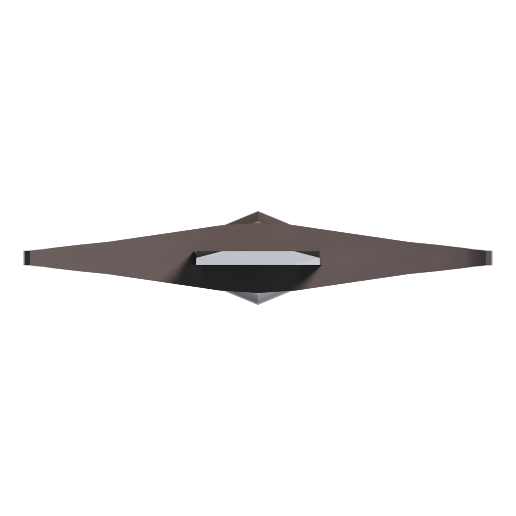 Top view of the Modernised Germanic Spatha 3D model