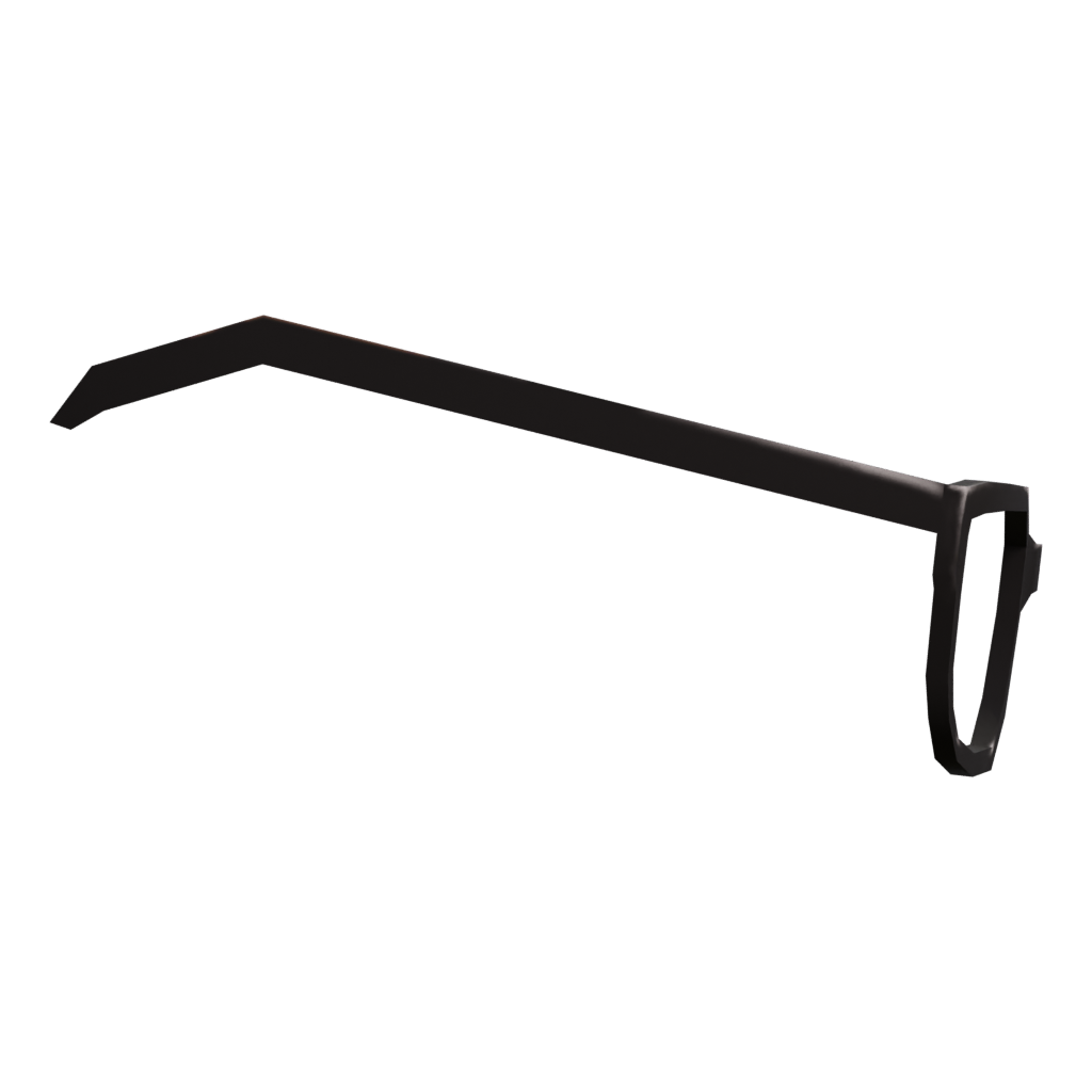 Right view of the Glasses 3D model