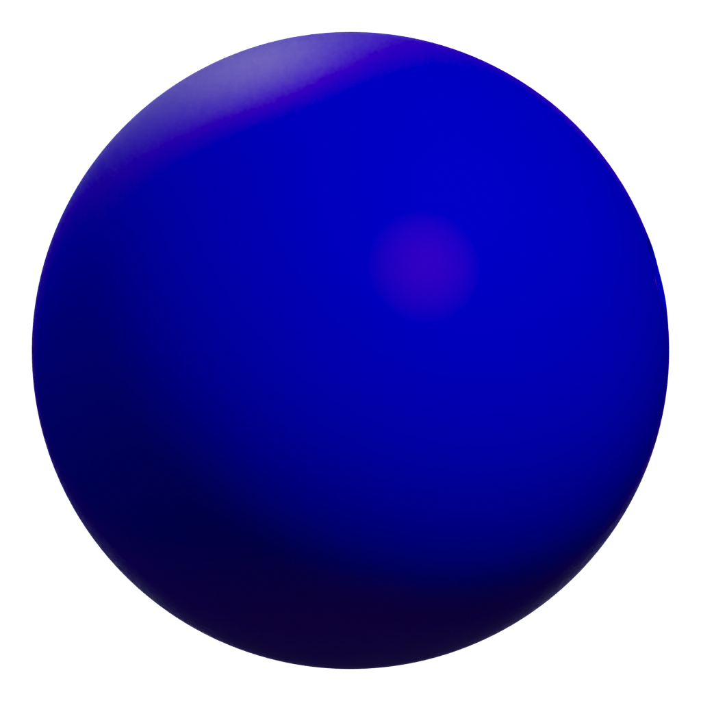 Right view of the Bowling Ball 3D model