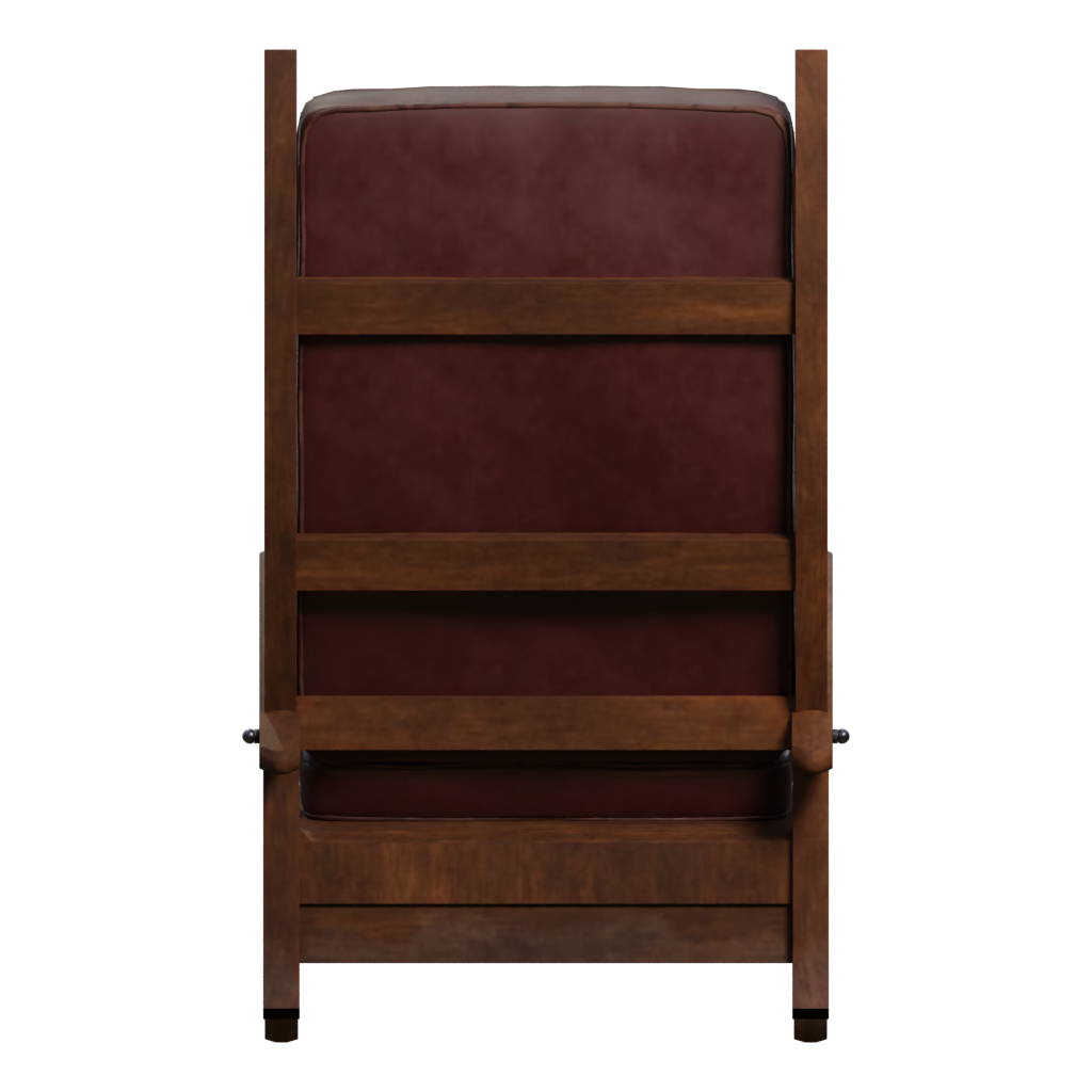 Right view of the Armchair 02 3D model