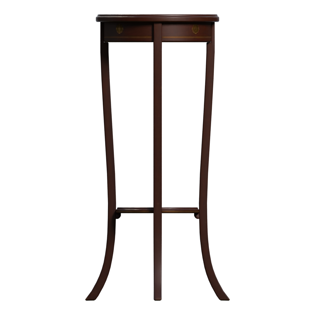 Right view of the Side Table Tall 3D model