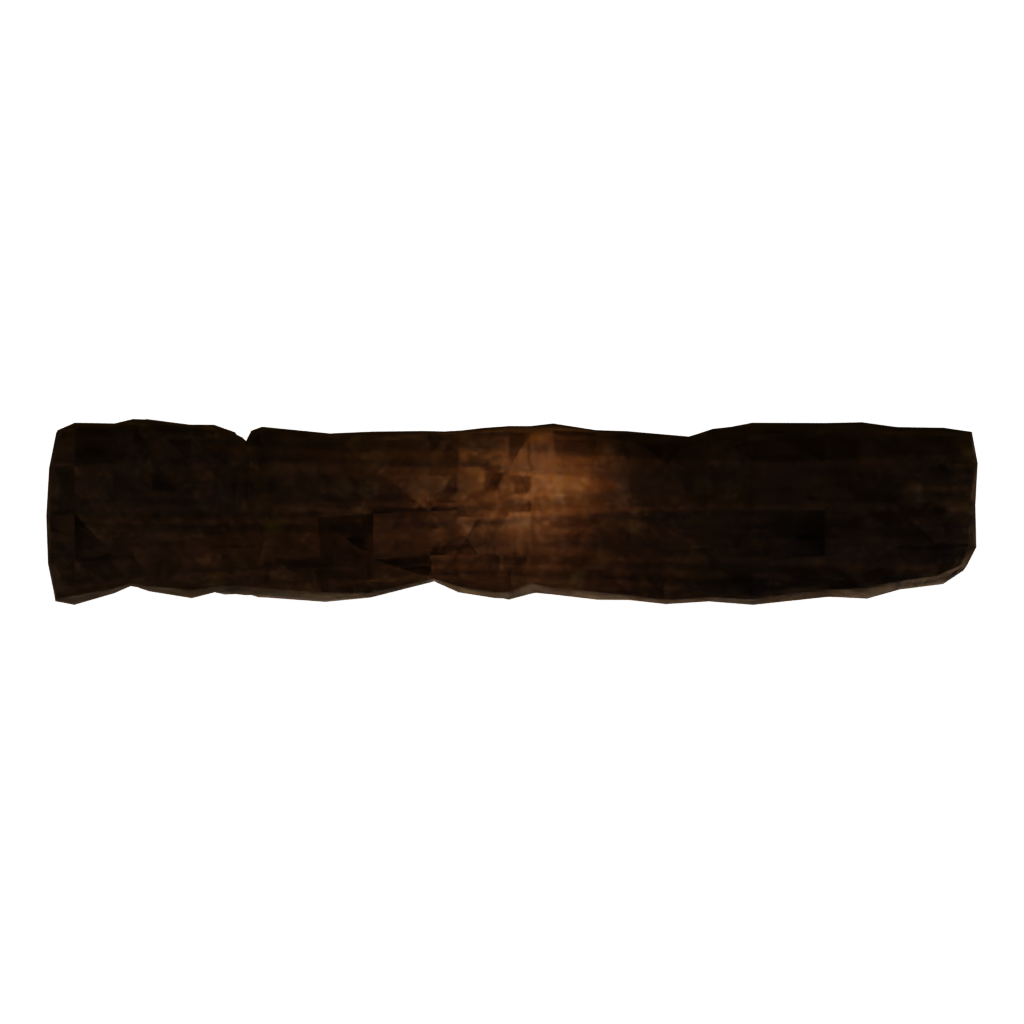 Bottom view of the Spear 3D model