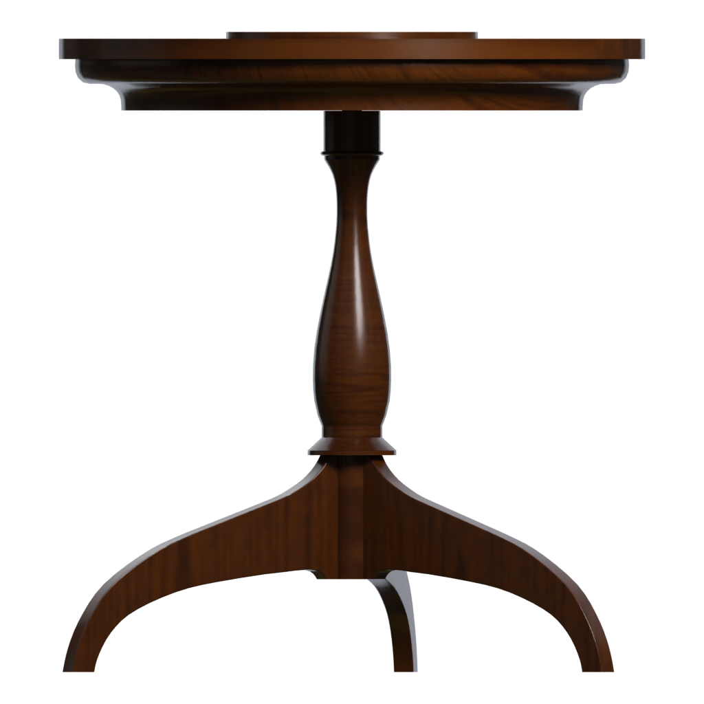 Right view of the Fern Stand 3D model
