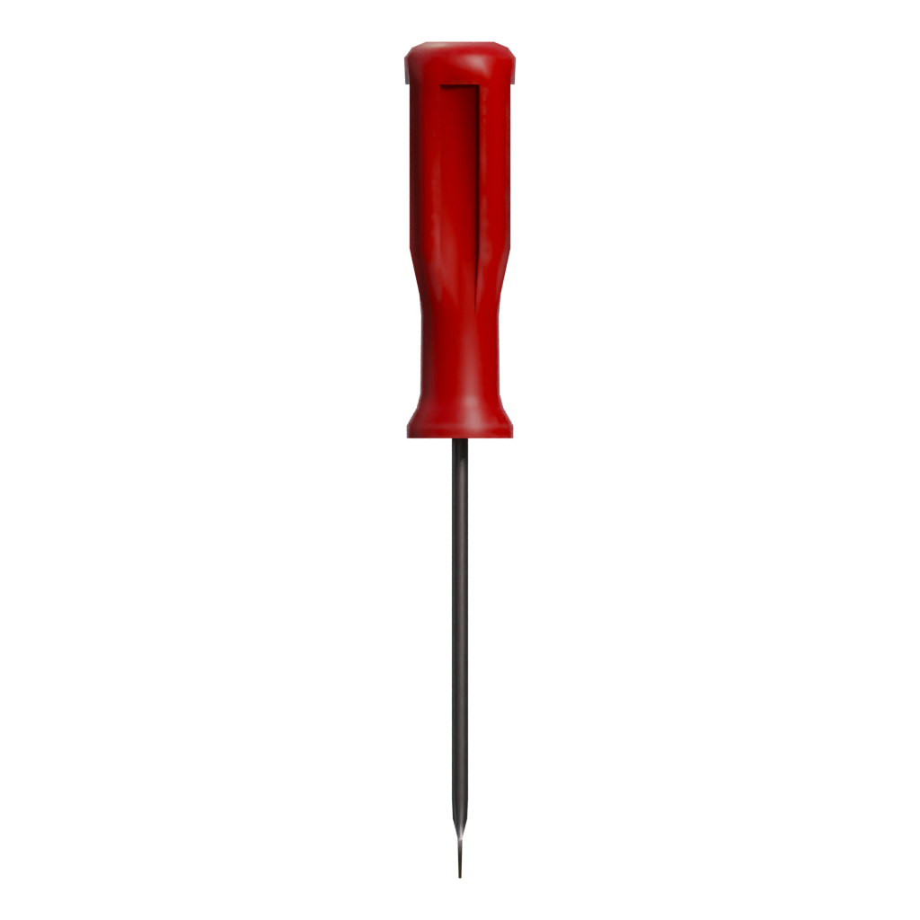 Left view of the Screwdriver 3D model