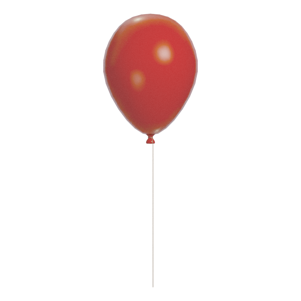 Left view of the Balloon 3D model