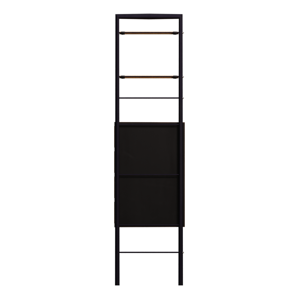 Left view of the Drawer Cabinet 3D model