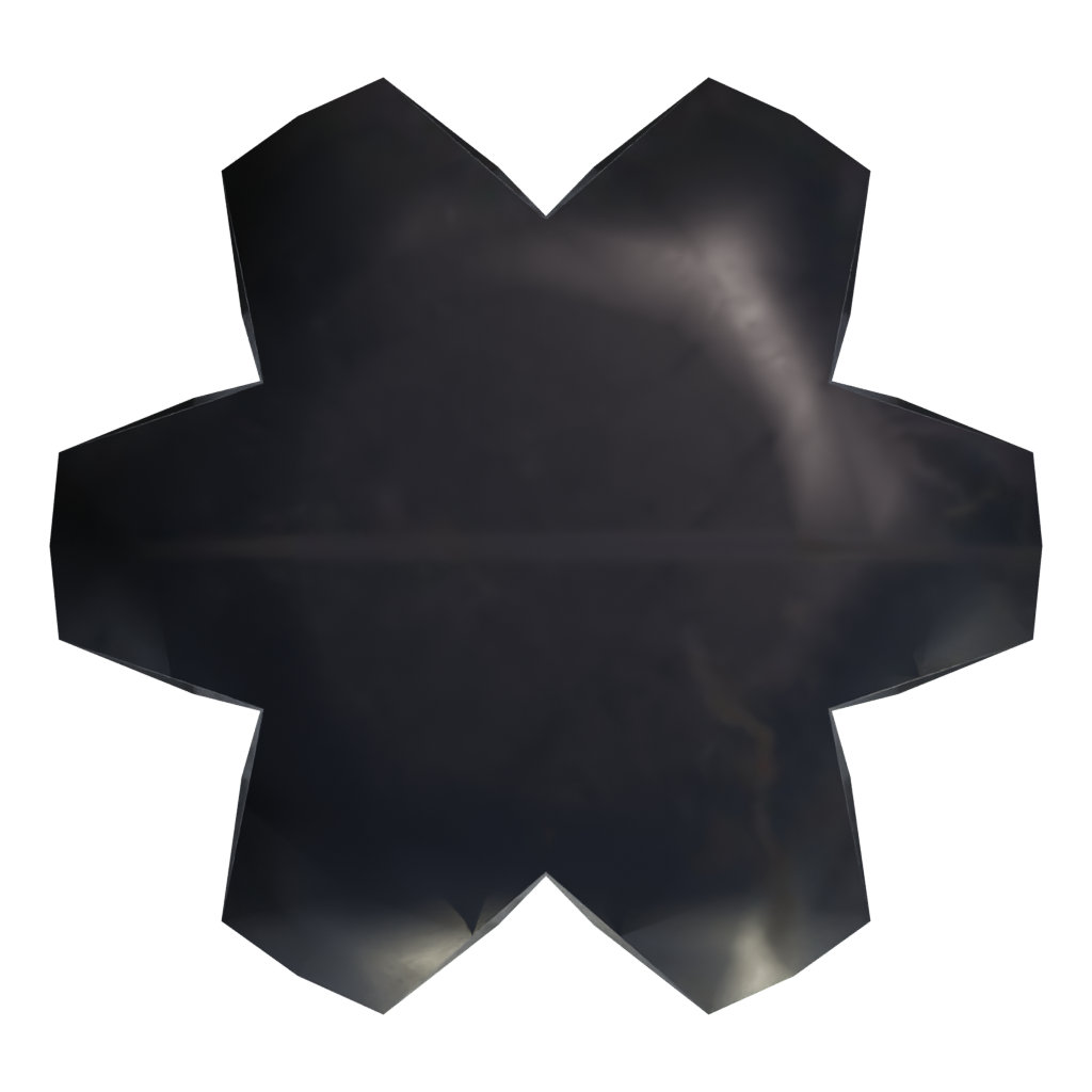 Bottom view of the Turn Screw 3D model