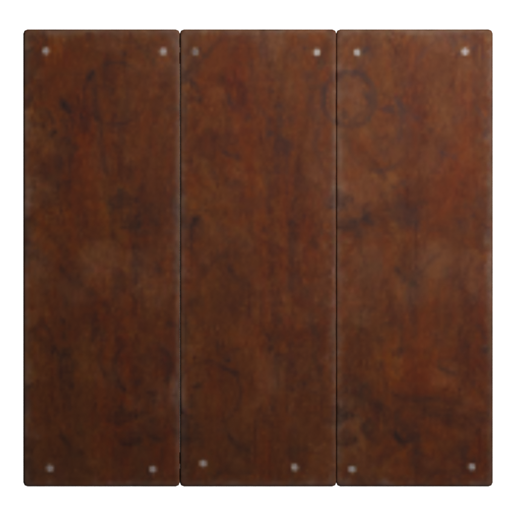 Top view of the Industrial Coffee Table 3D model