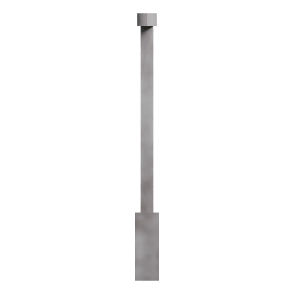 Back view of the Antique Estoc 3D model