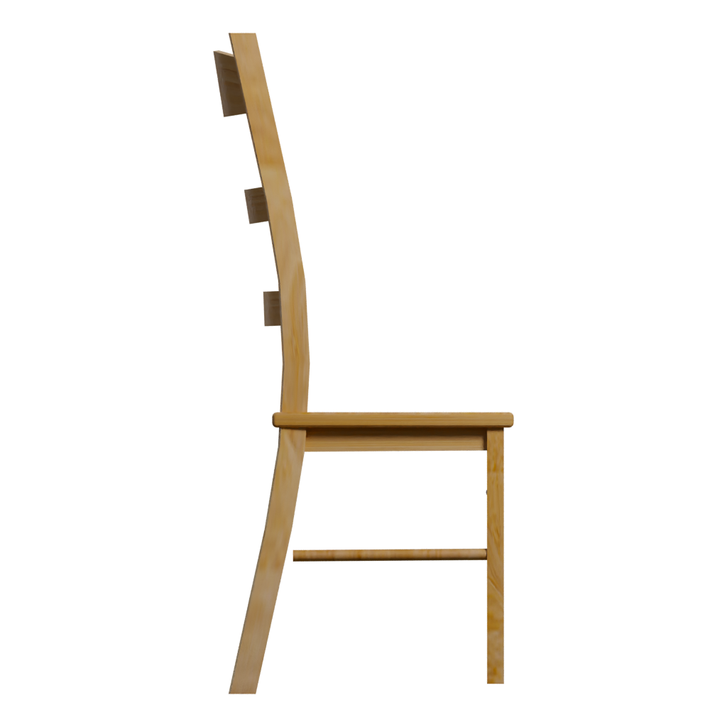 Right view of the Chair 3D model