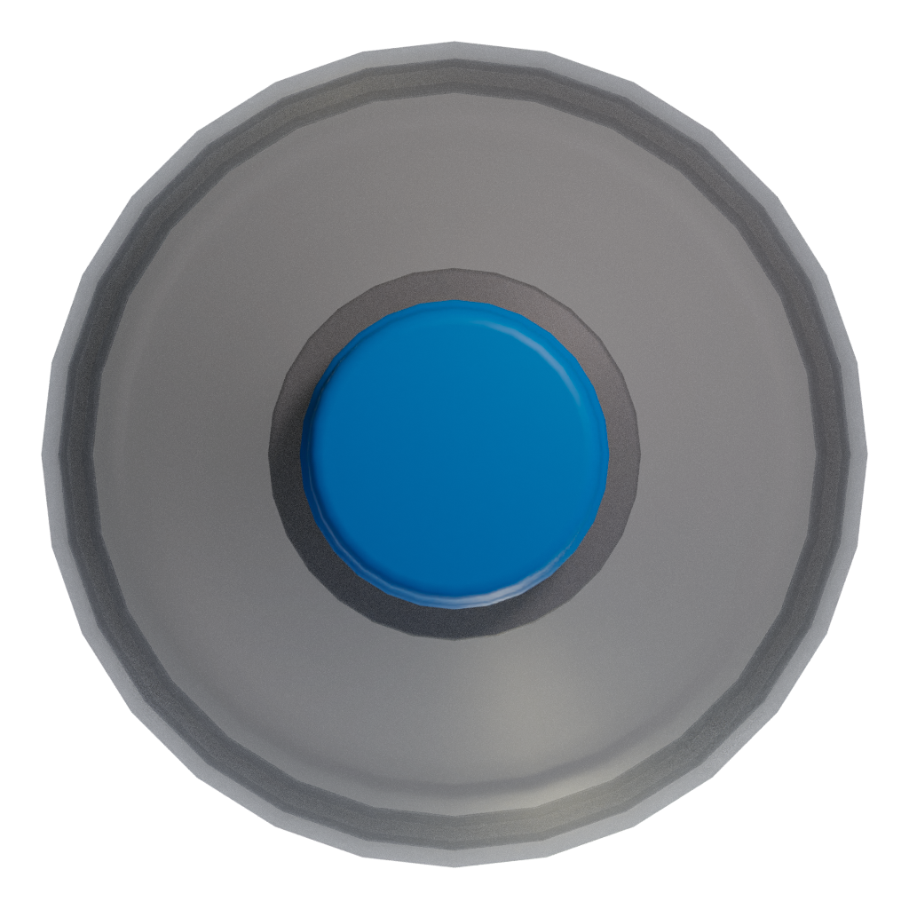Top view of the Plastic Bottle 3D model
