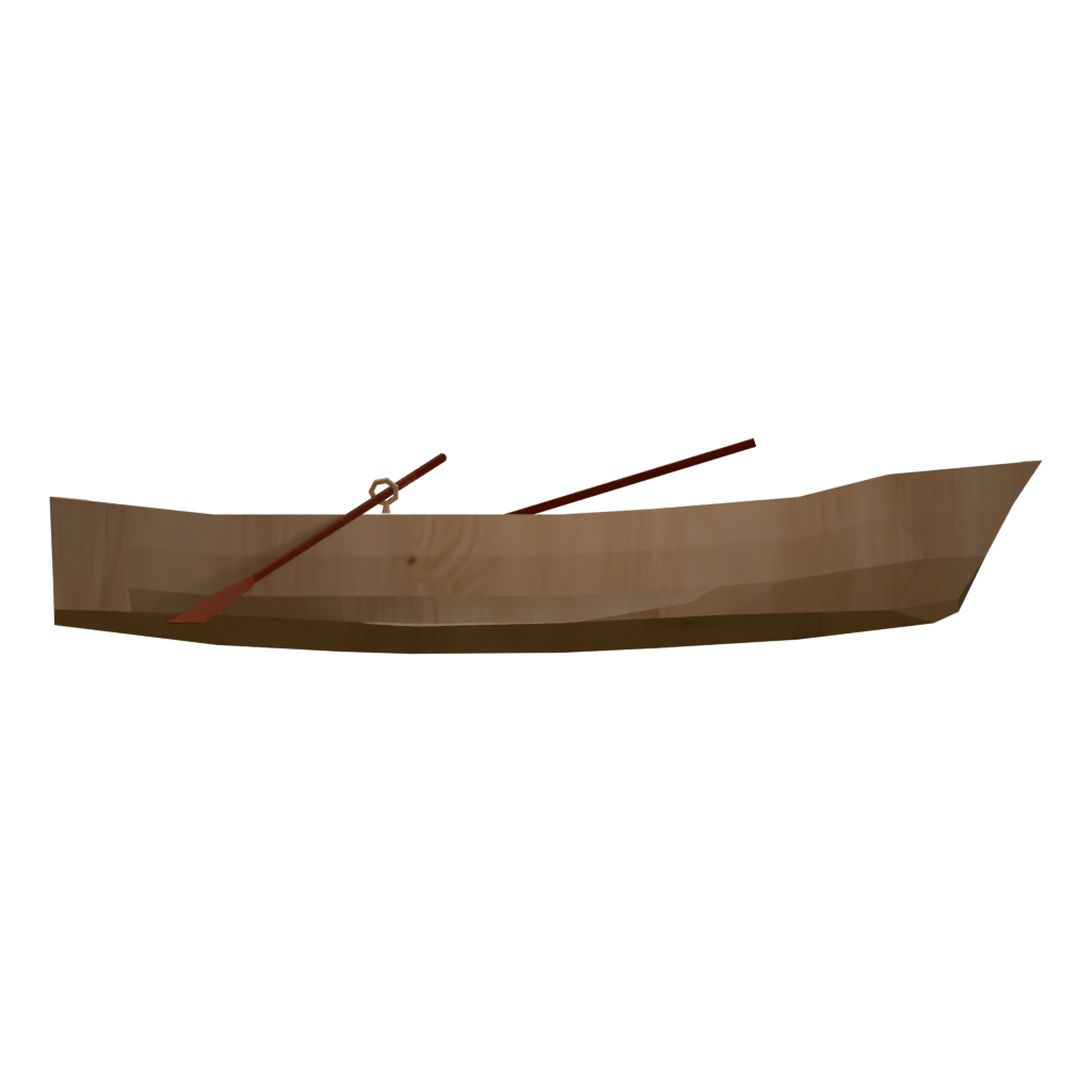 Right view of the Boats 3D model