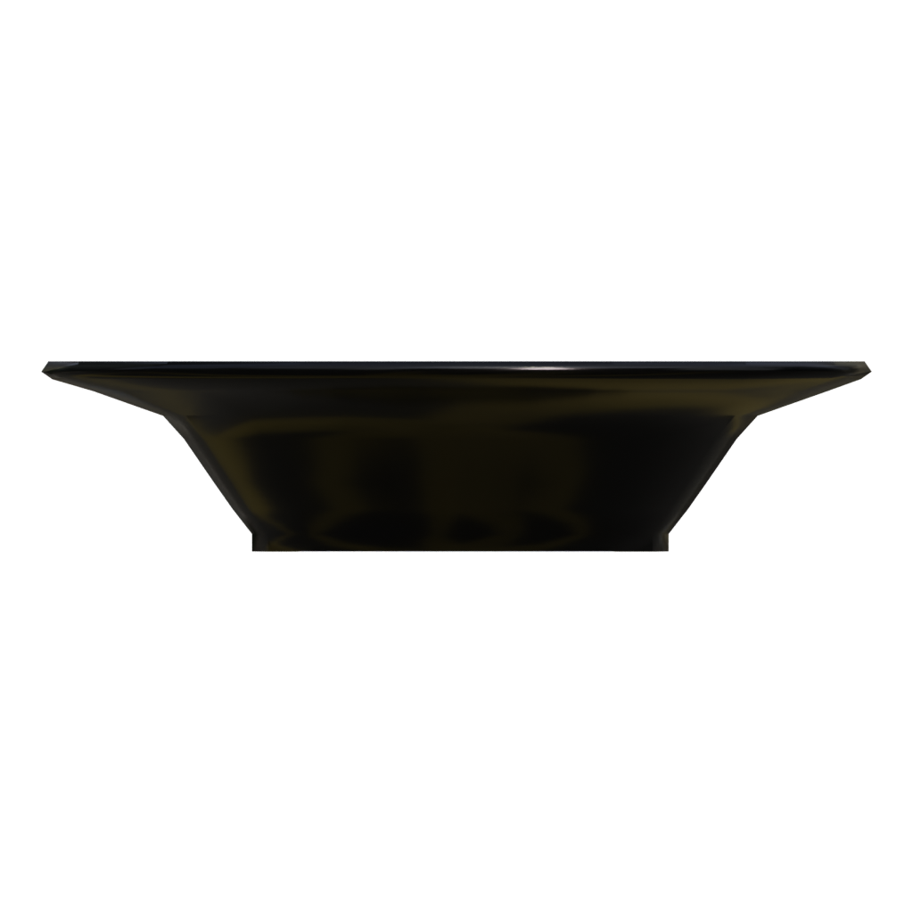 Front view of the Food Bowl 3D model