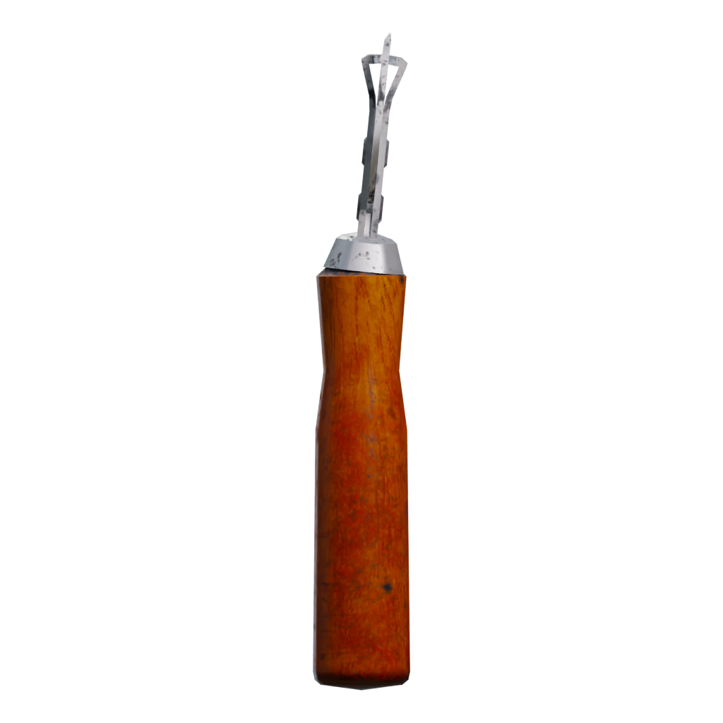 Left view of the Opener 3D model