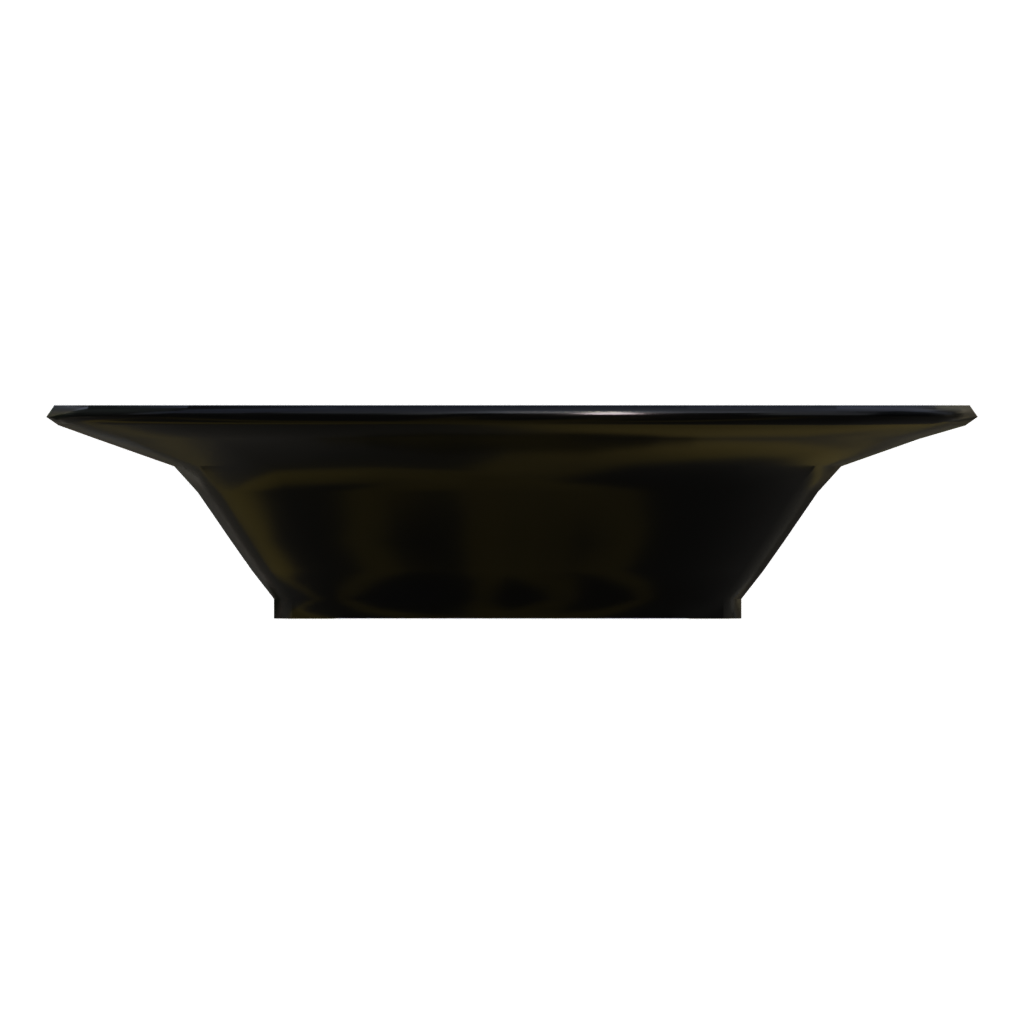 Back view of the Food Bowl 3D model