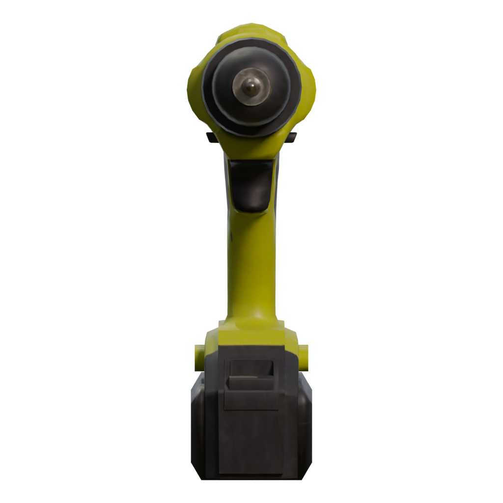 Right view of the Drill 3D model