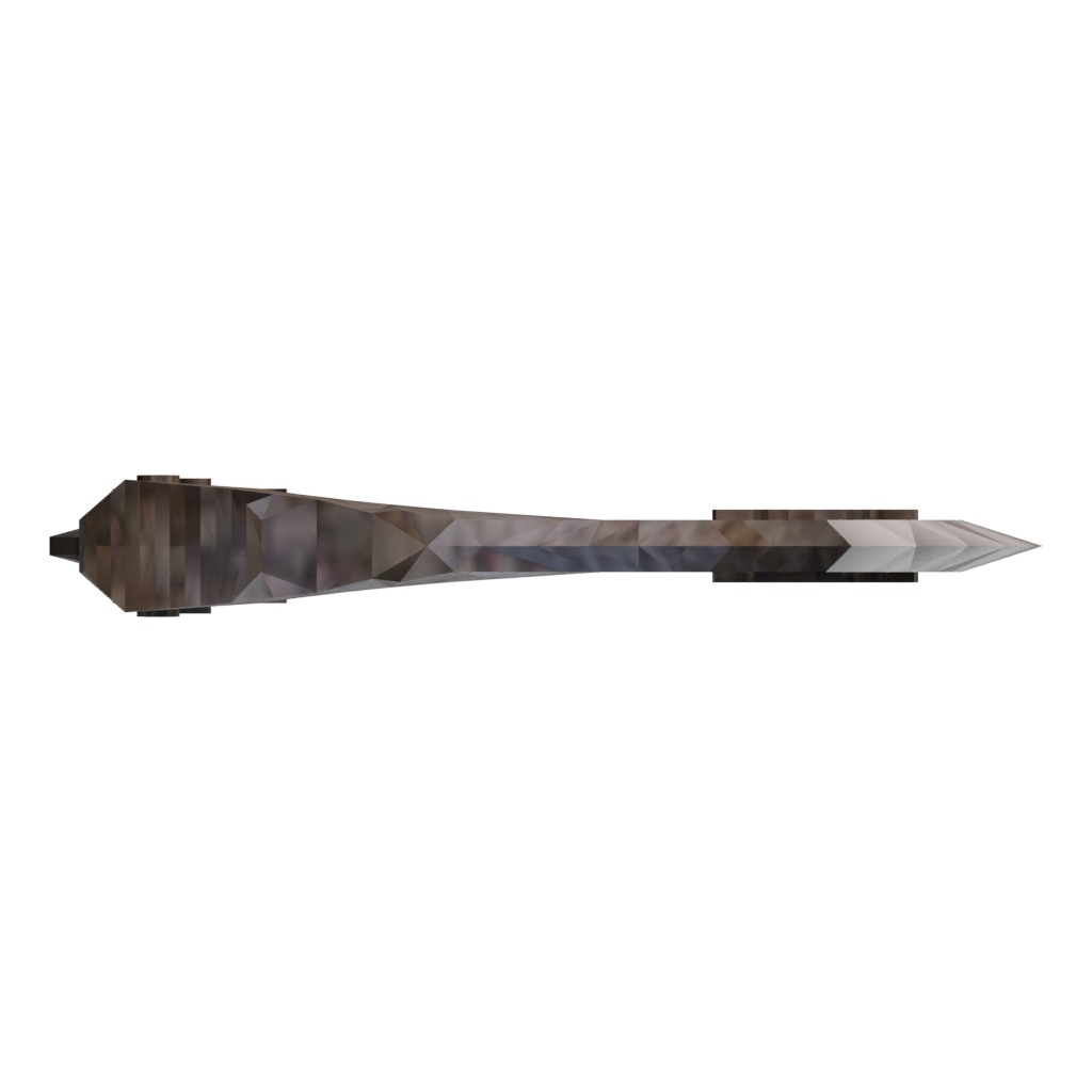 Top view of the Maoldaxe2 3D model