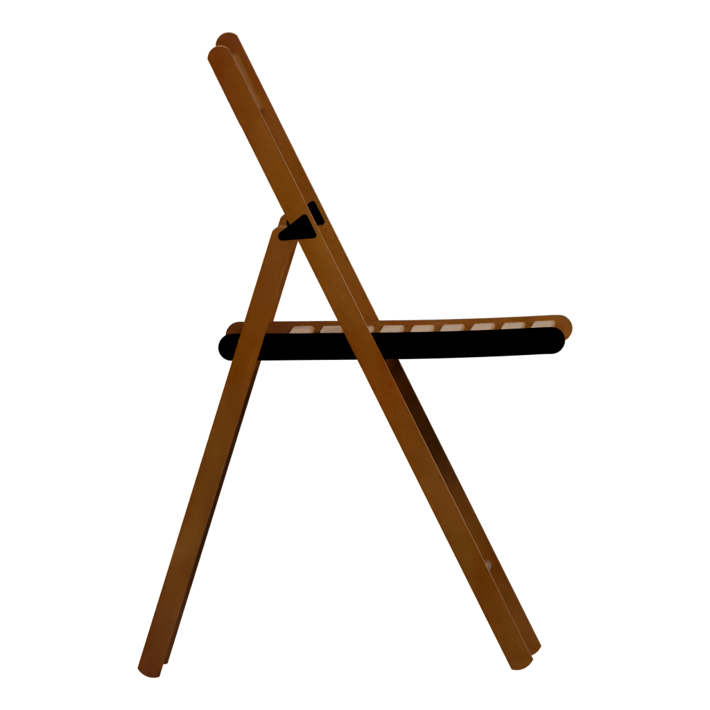 Left view of the Kitchen Stool 3D model