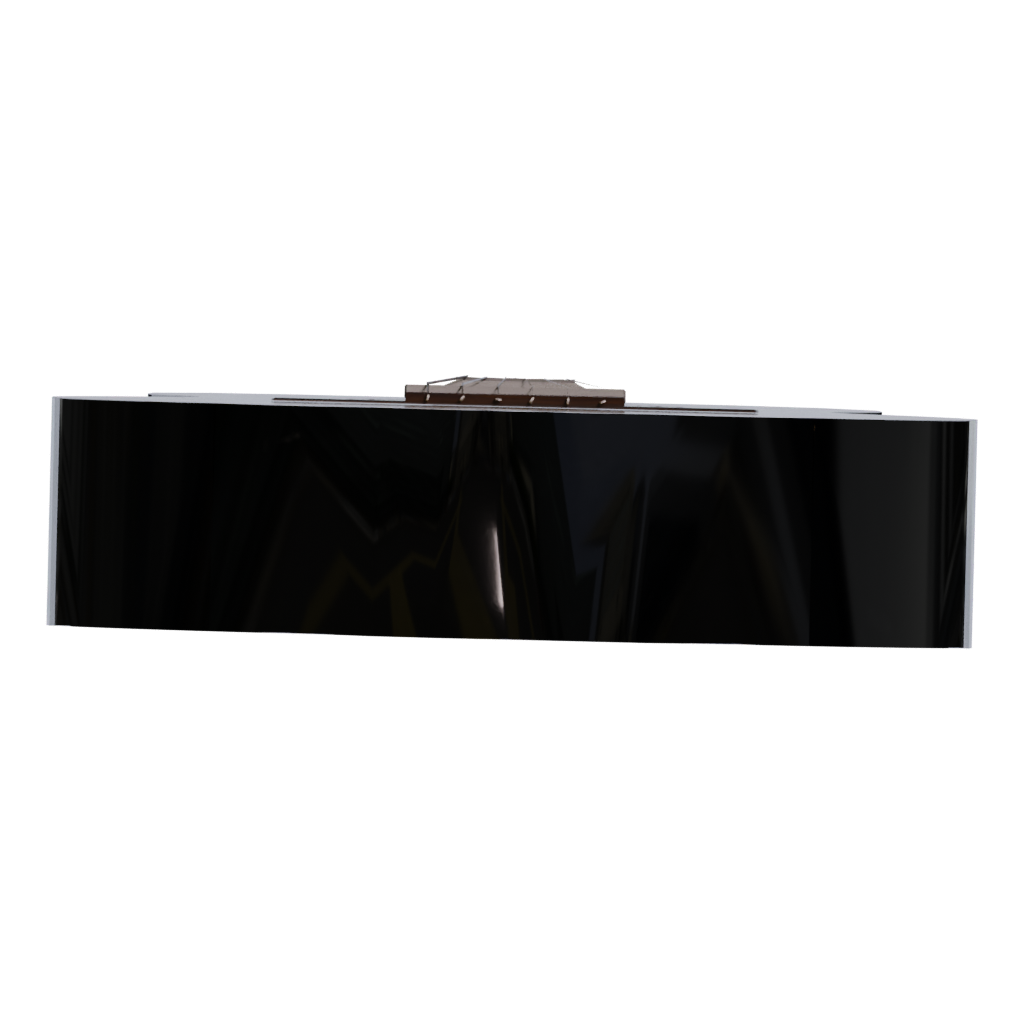 Bottom view of the Guitar 3D model
