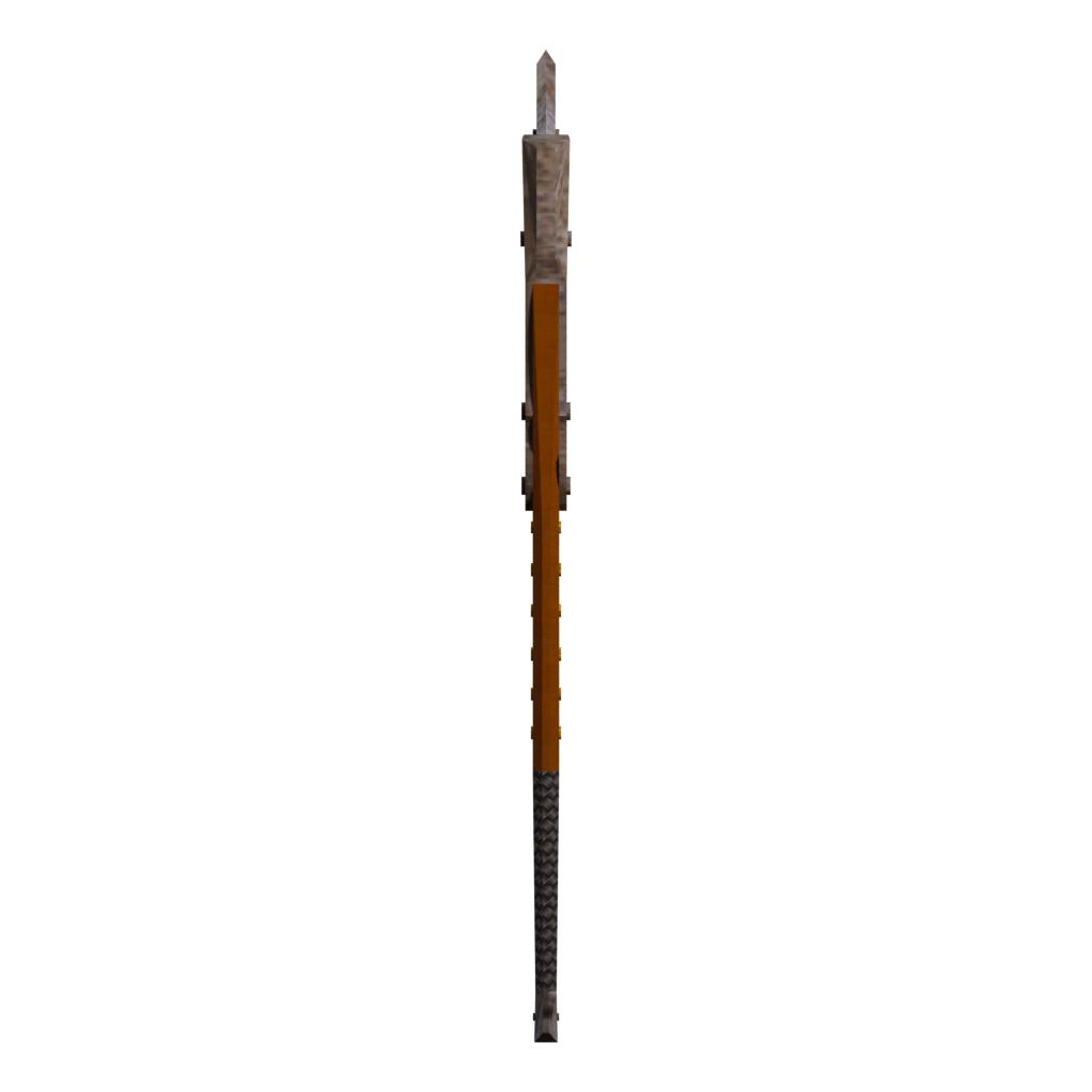 Right view of the Maoldaxe2 3D model