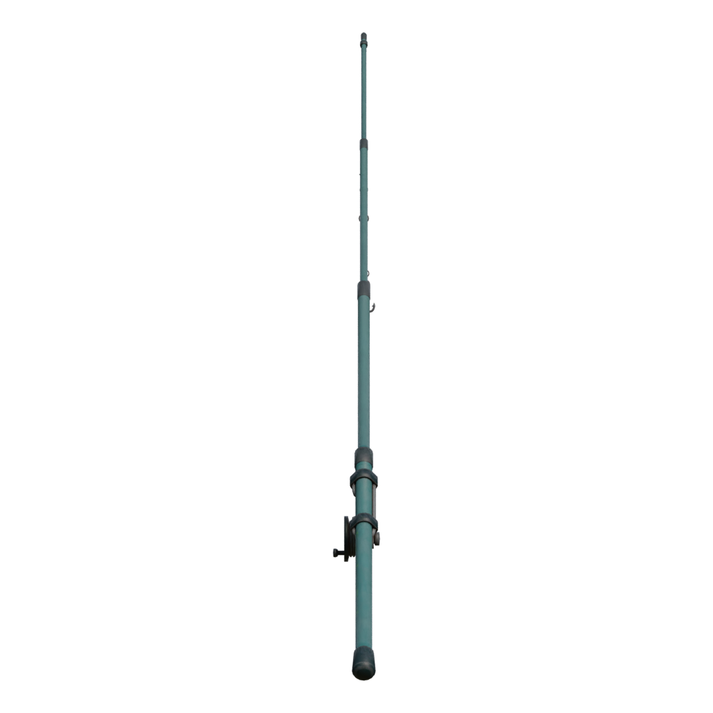 Back view of the Fishing Rod 3D model