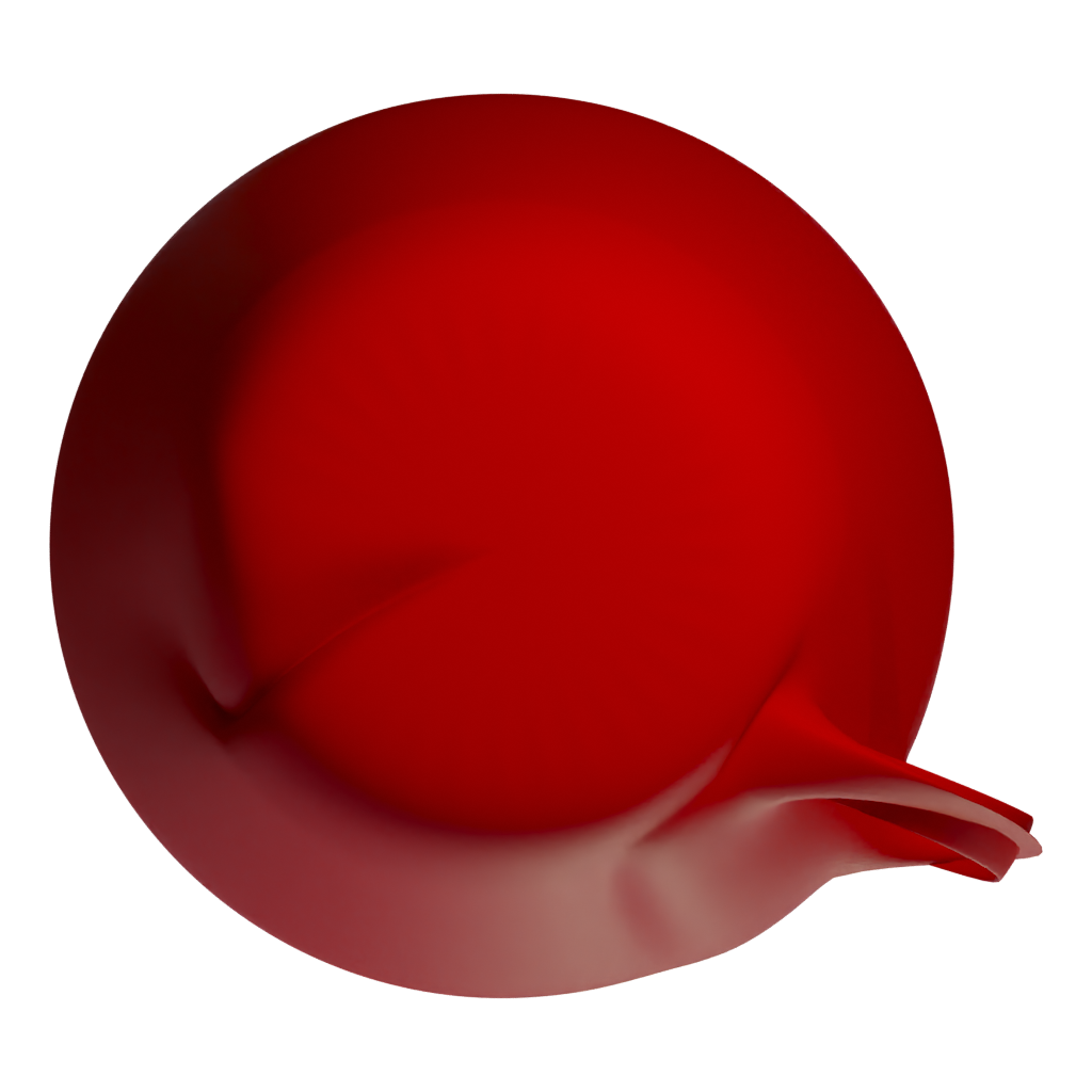 Bottom view of the Mug Cool 3D model
