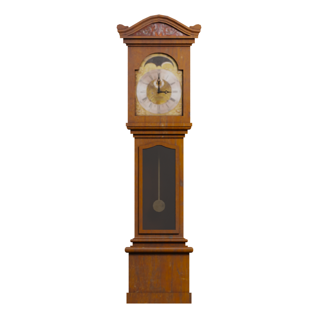 Front view of the Carrillon 3D model
