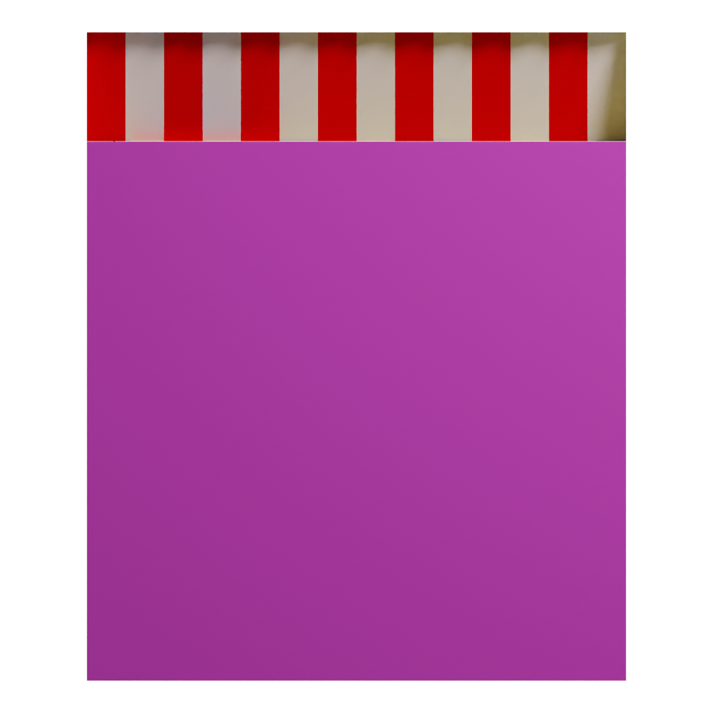 Bottom view of the Ice Cream Shop 3D model