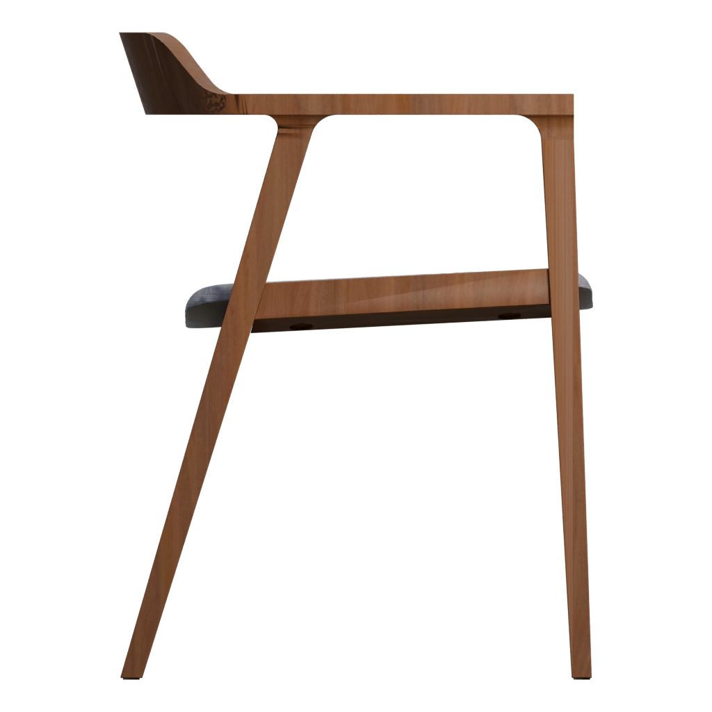 Right view of the Chair 3D model