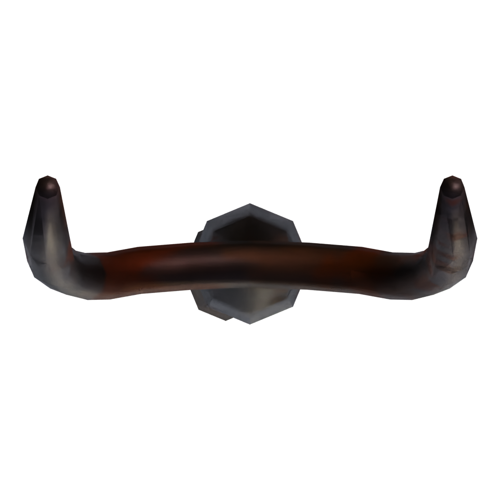 Bottom view of the Farm Fork 3D model