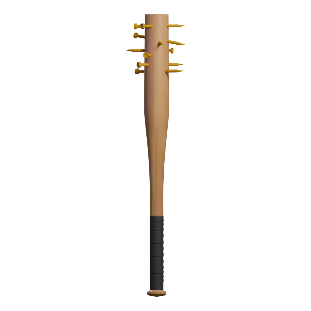 Right view of the Baseball Bat 3D model