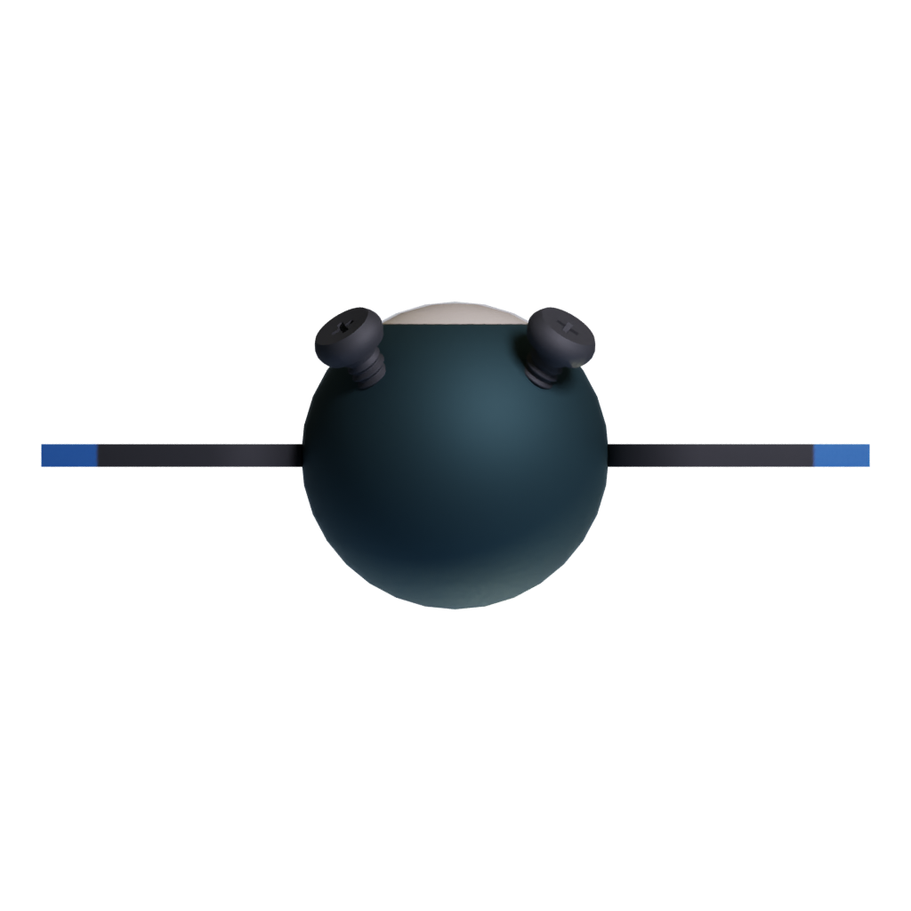 Bottom view of the Pokemon Mignamate 3D model