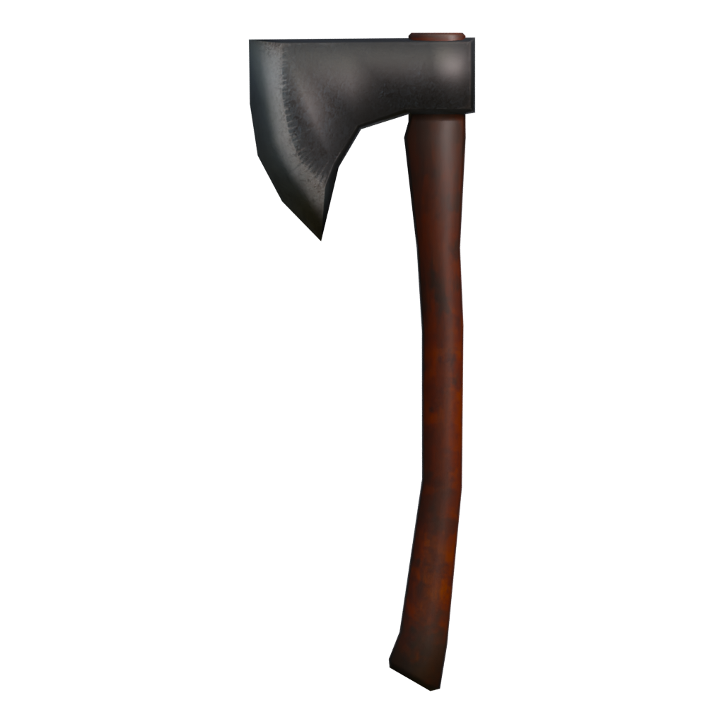 Back view of the Axe By Rayzer1337 3D model