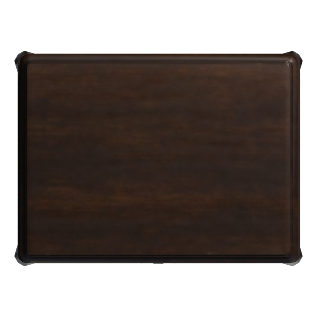 Top view of the Classic Nightstand 3D model