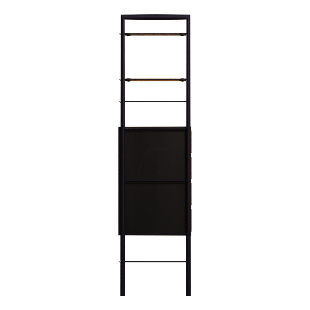 Right view of the Drawer Cabinet 3D model