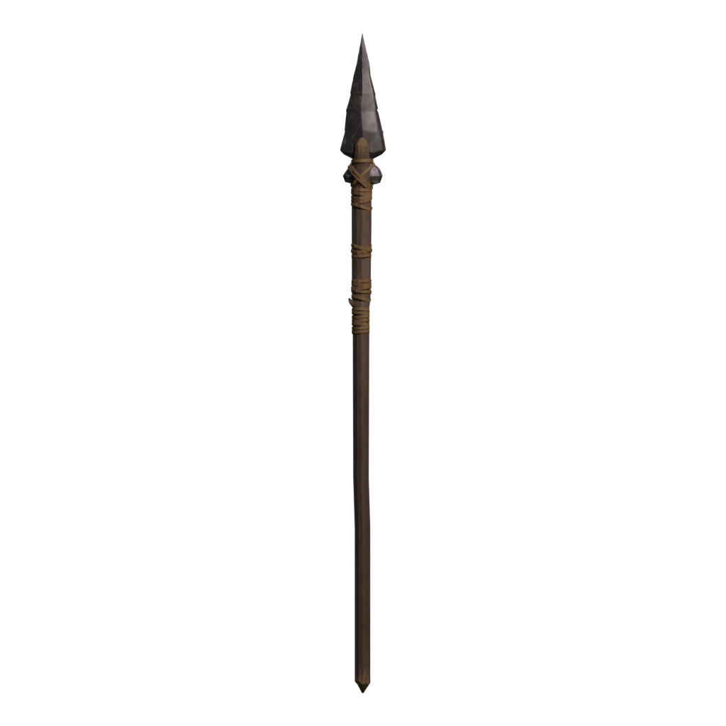 Left view of the Spear 3D model