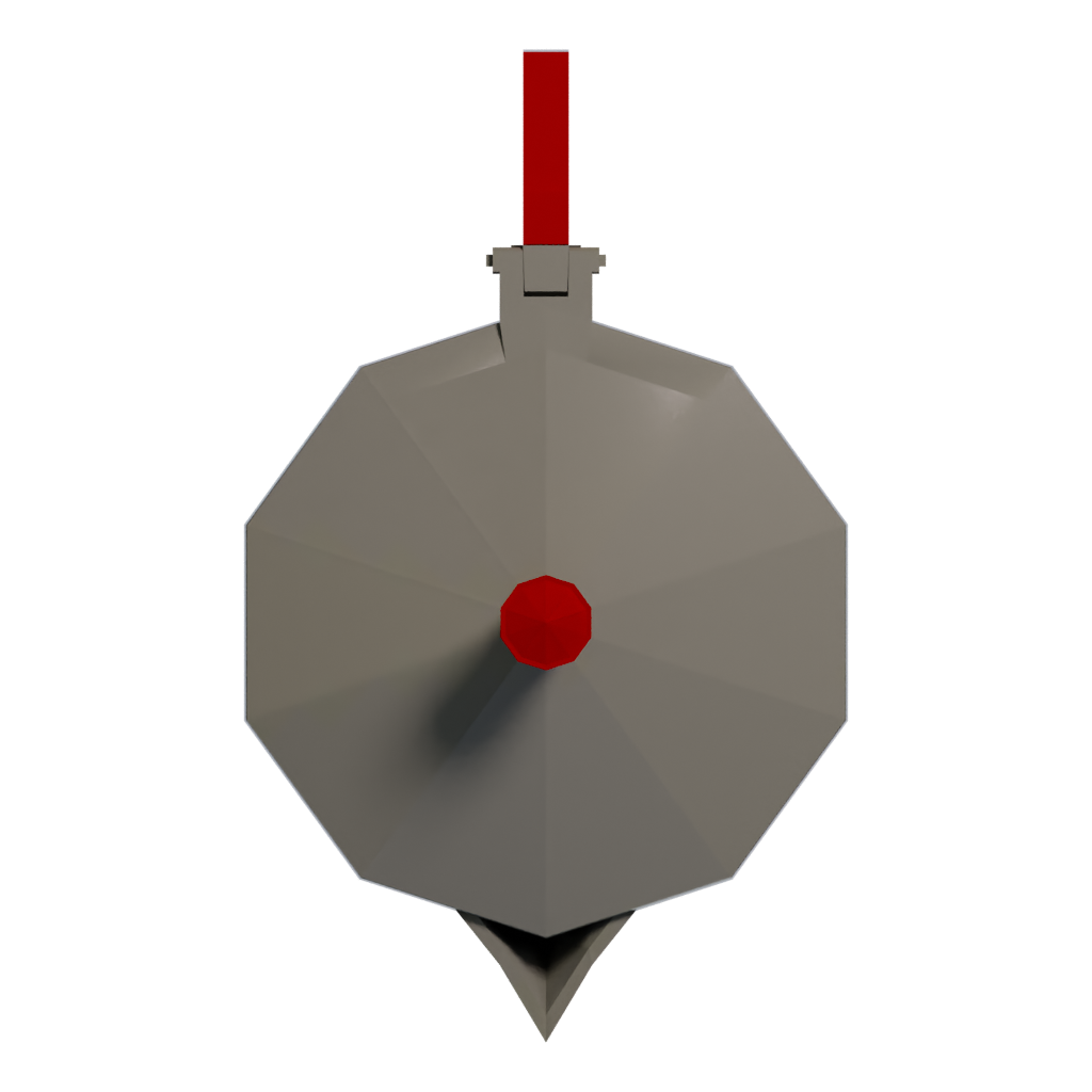 Top view of the Cofee 3D model