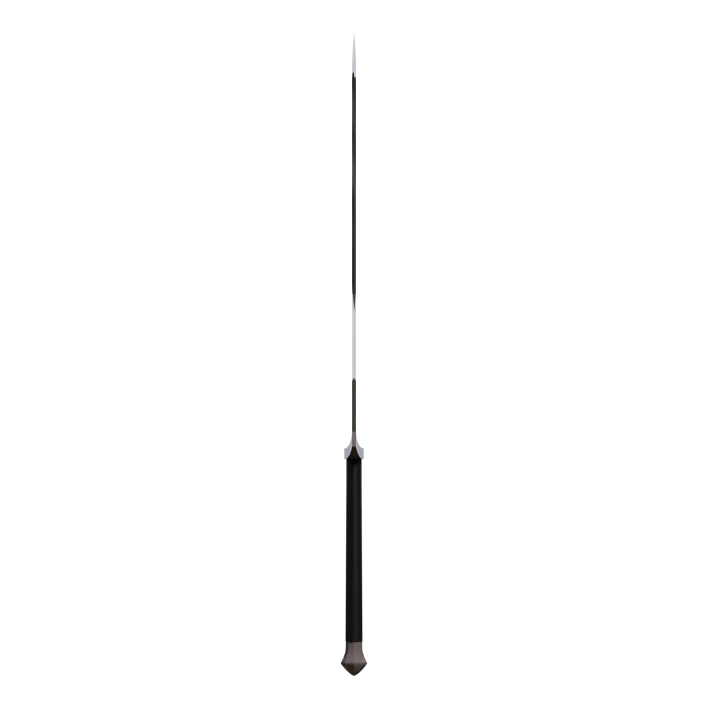 Left view of the Modernised Germanic Spatha 3D model