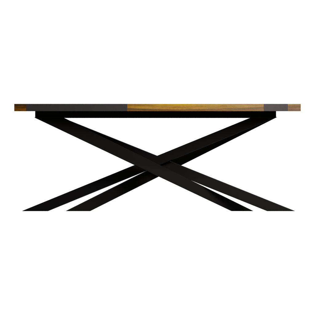 Front view of the Table 3D model
