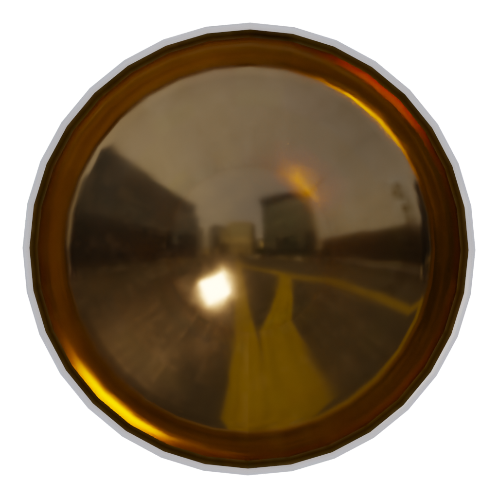 Bottom view of the Brass Goblets 3D model