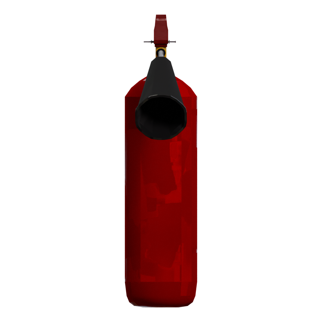Right view of the Extinguisher 3D model
