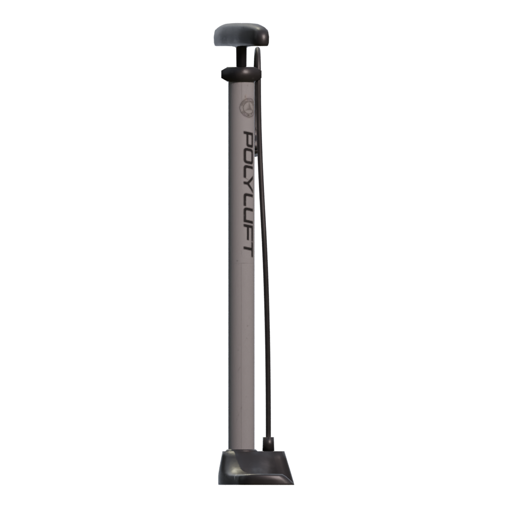 Right view of the Tire Pump 3D model