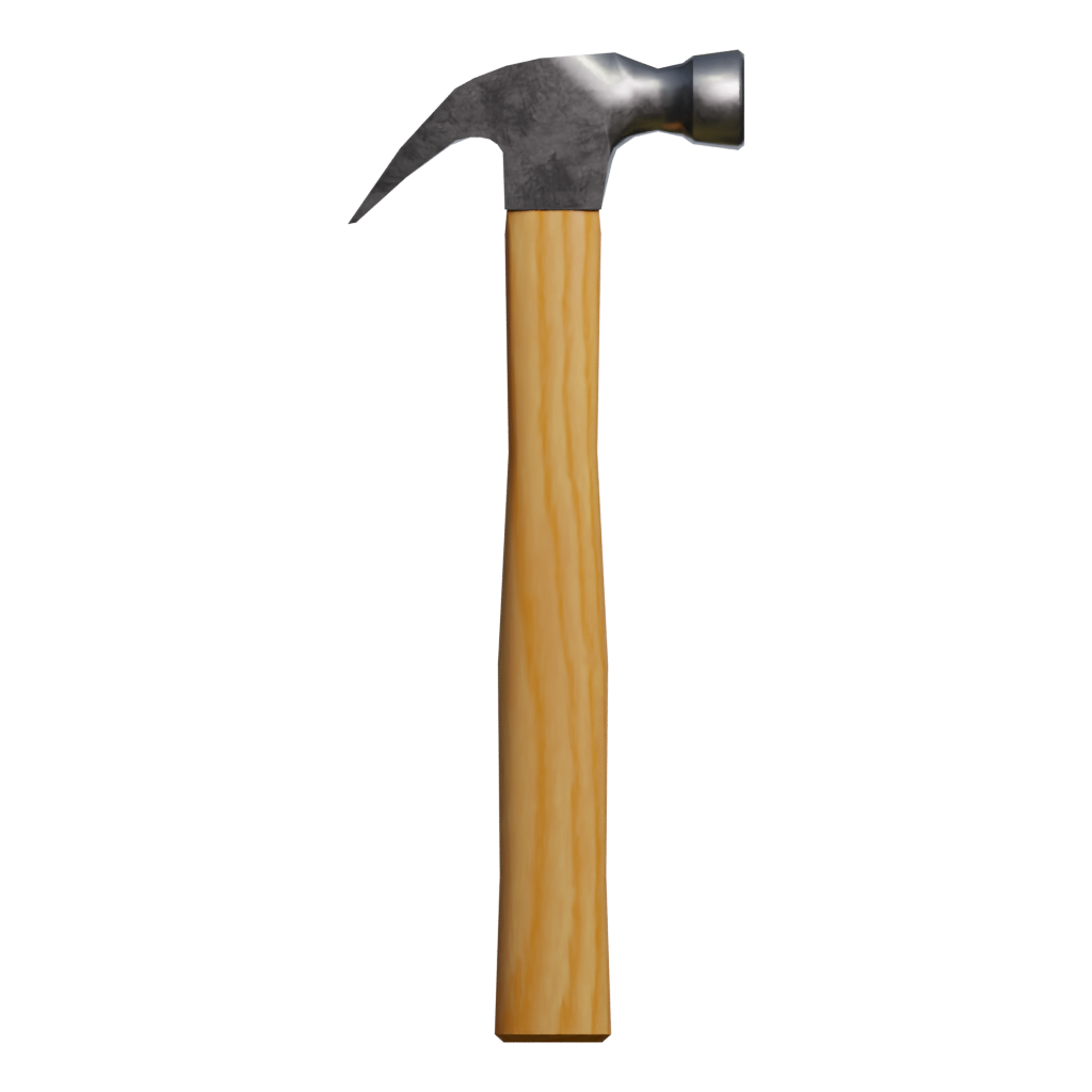Front view of the Hammer 3D model