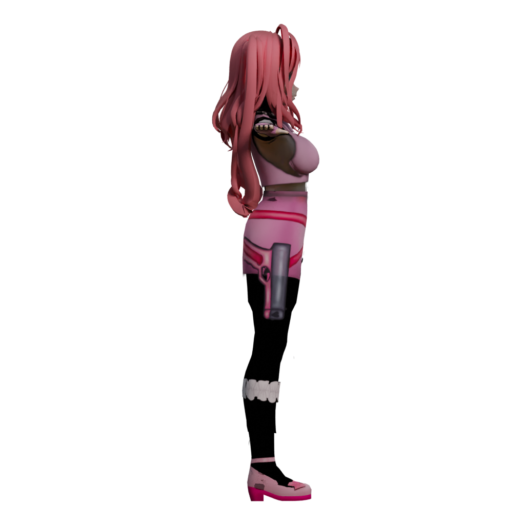 Right view of the Android N21 3D model