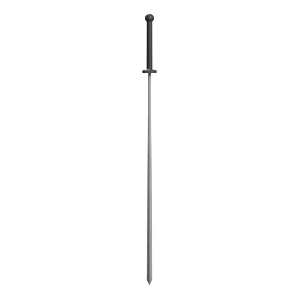 Left view of the Soul Eater Krona Sword 3D model