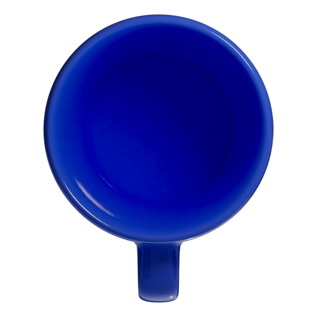 Top view of the Cup 3D model