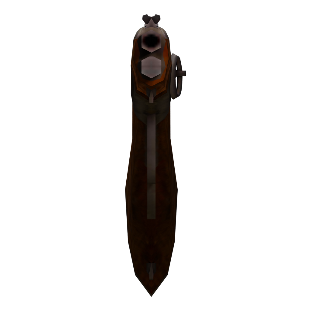 Left view of the Repeater Rifle 3D model