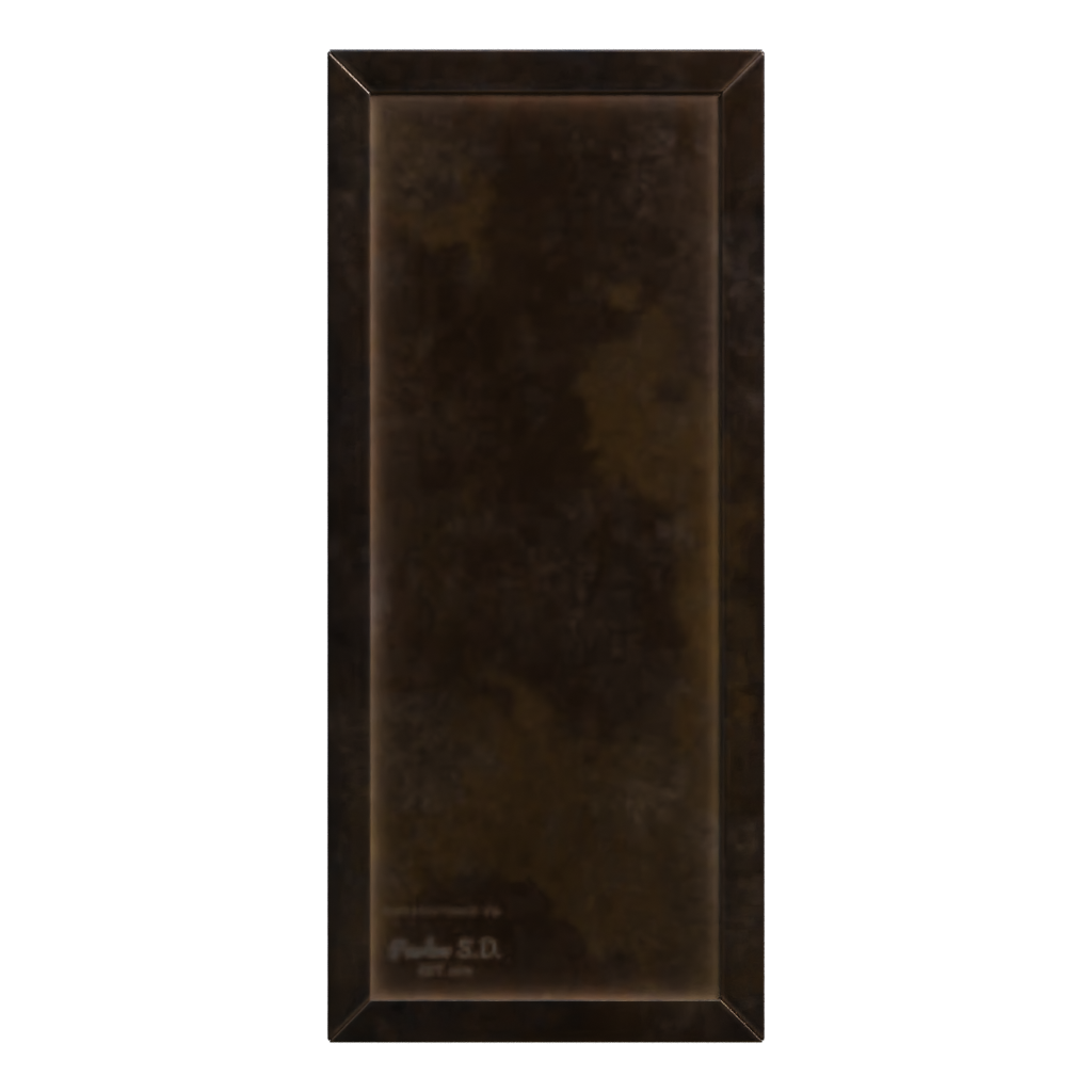 Back view of the Industrial Wall Sconce 3D model