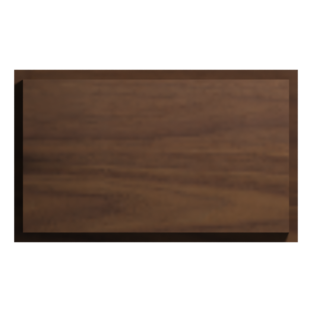 Bottom view of the Table 3D model