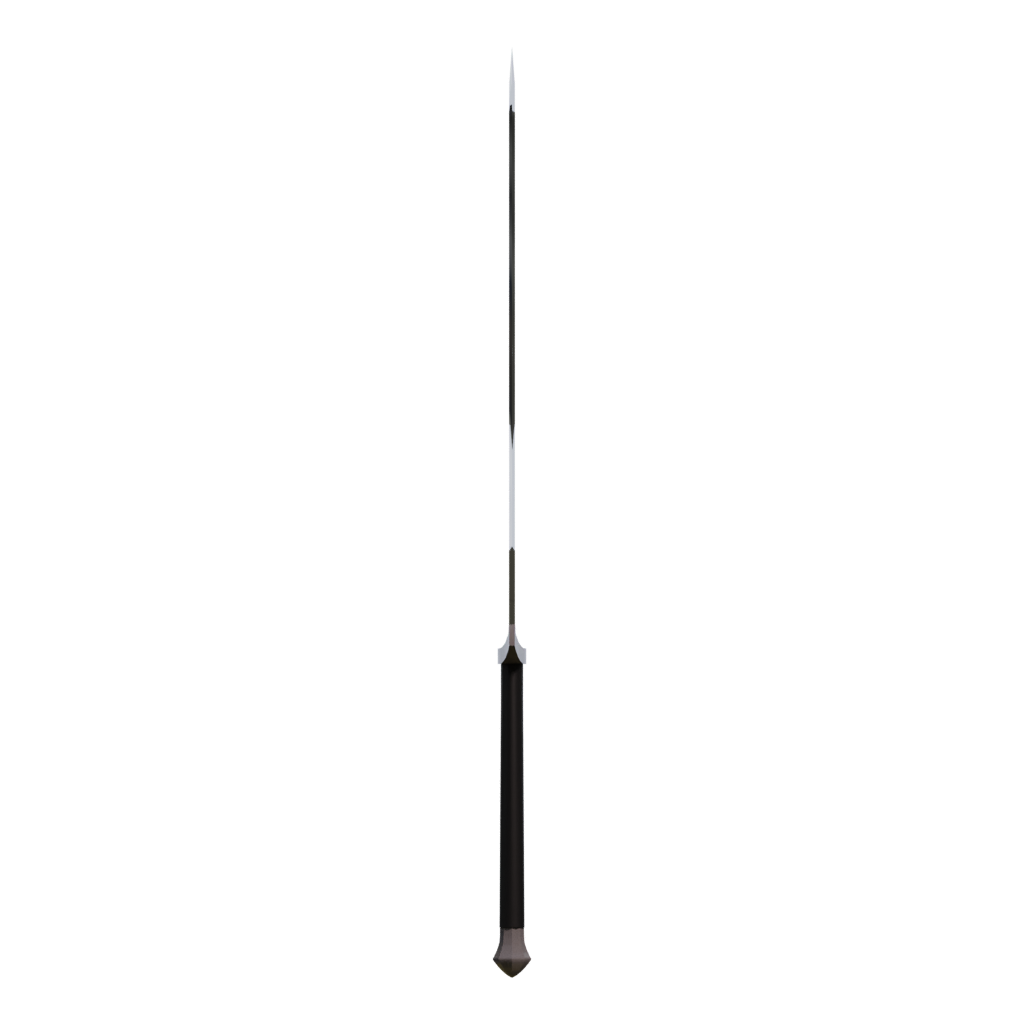 Right view of the Modernised Germanic Spatha 3D model